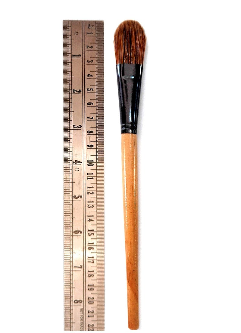 Definite Art Charcoal Blending Brush for Charcoal & Pastels (Pack of 1 Brush) (Brown Blending Brush) - Image 4