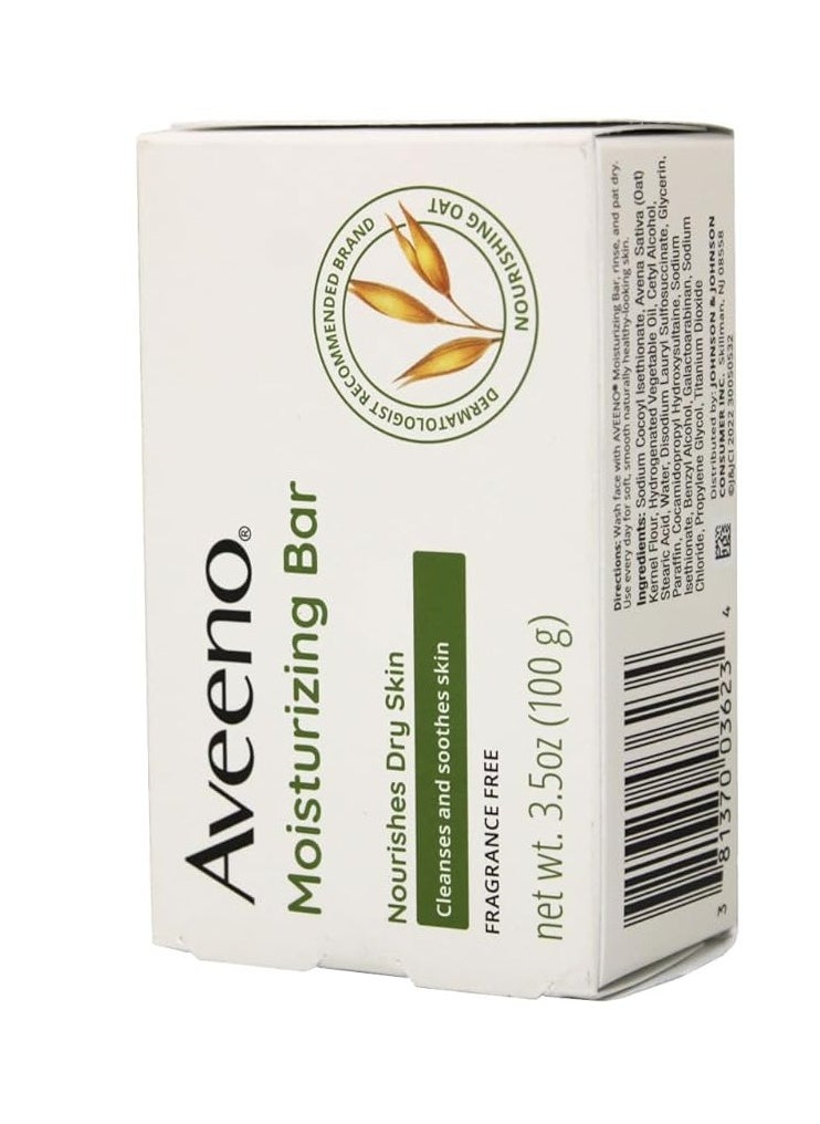 Moisturizing Bar, Fragrance Free, 3.5 oz