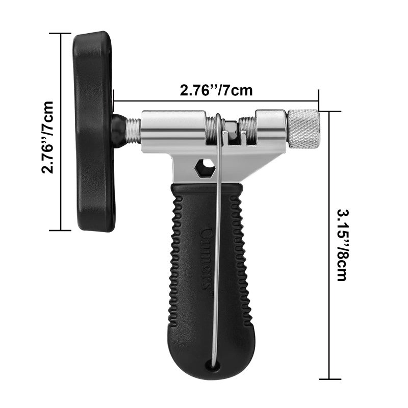 Oumers Bike Link Plier+Chain Breaker Splitter+6 Pairs Bicycle Missing Link, Chain Plier Quick Link Opener Remover Plier for 6/7/8/9/10 Speed Chains Repair | Professional Bike Chain Repair Tool Kit - Image 3