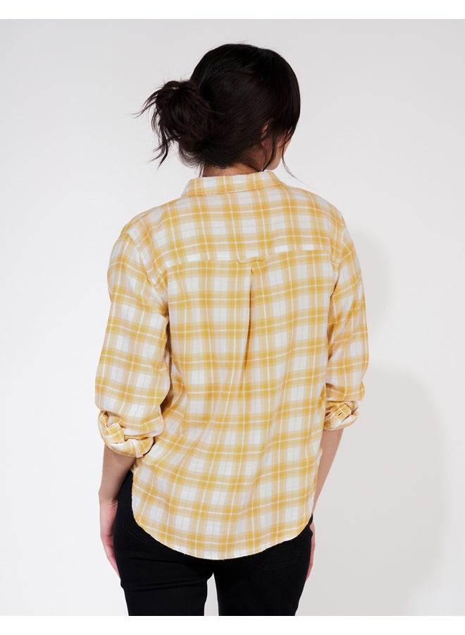 American Eagle AE Long-Sleeve Button-Up Shirt - Image 4