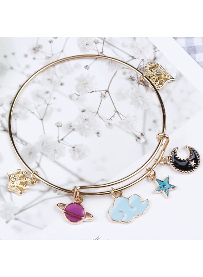 Purpercat 600 قطعة بالجملة بالجملة صناعة المجوهرات سحر مختلط معدني سحر المعلقات DIY لسوار قلادة صنع المجوهرات وصياغة متعدد الألوان - Image 5