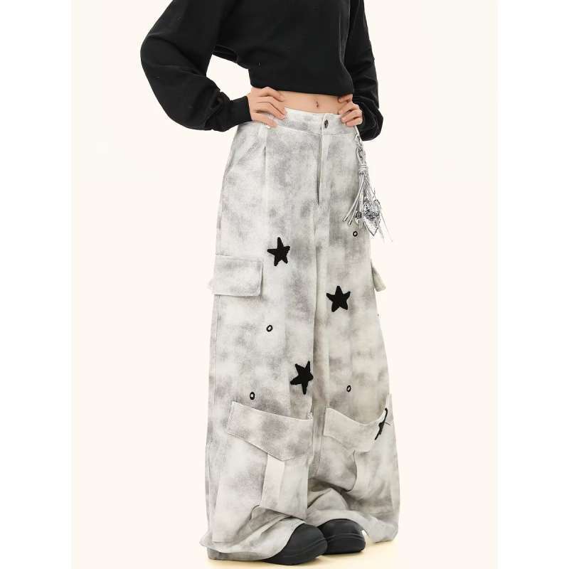 Unisex Classic Denim Jeans Loose Fit Daily Outdoor Wear - Image 4