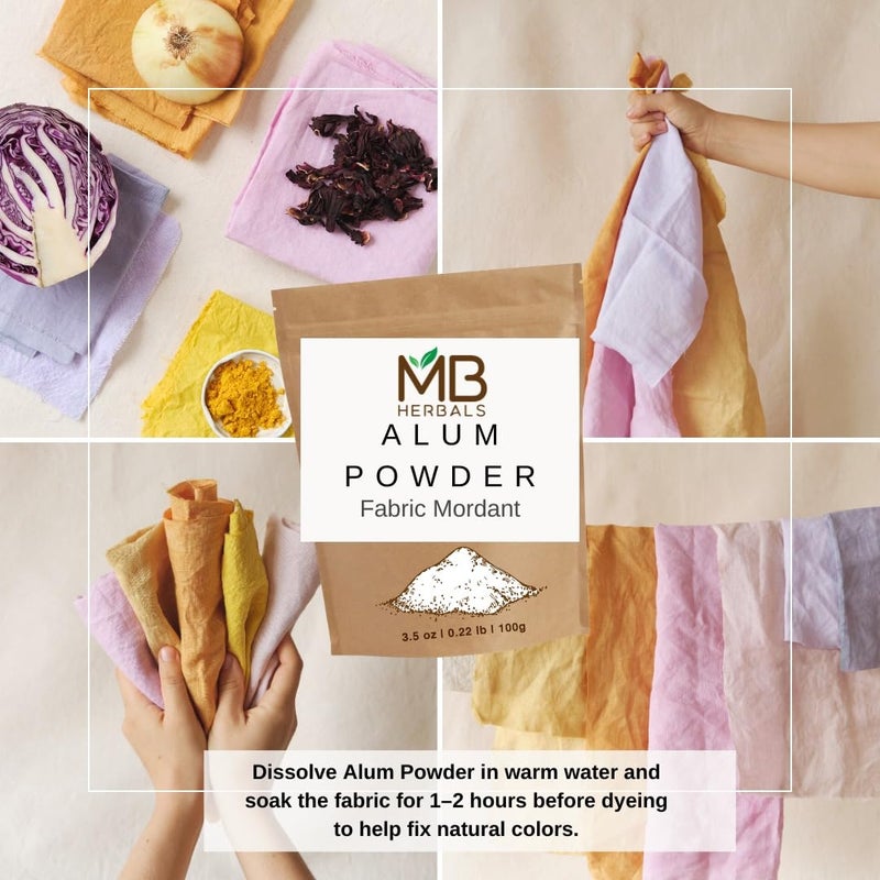 مسحوق كبريتات البوتاسيوم الألومنيوم (100 جرام) - Image 3