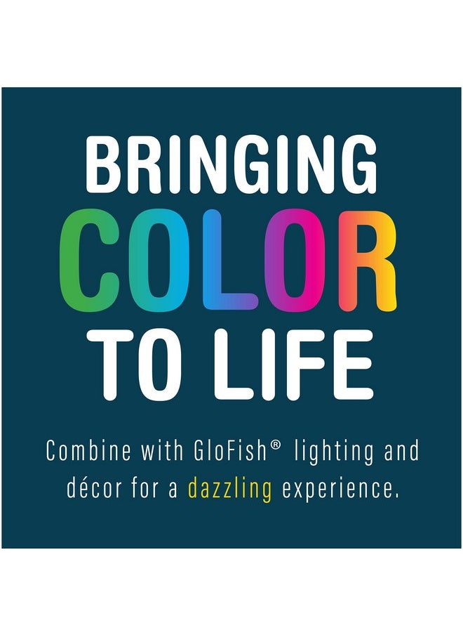 جلو فيش زينة شقائق النعمان الوردية من GloFish، زينة حوض السمك التفصيلية، تخلق تأثيرًا متوهجًا  - Image 4