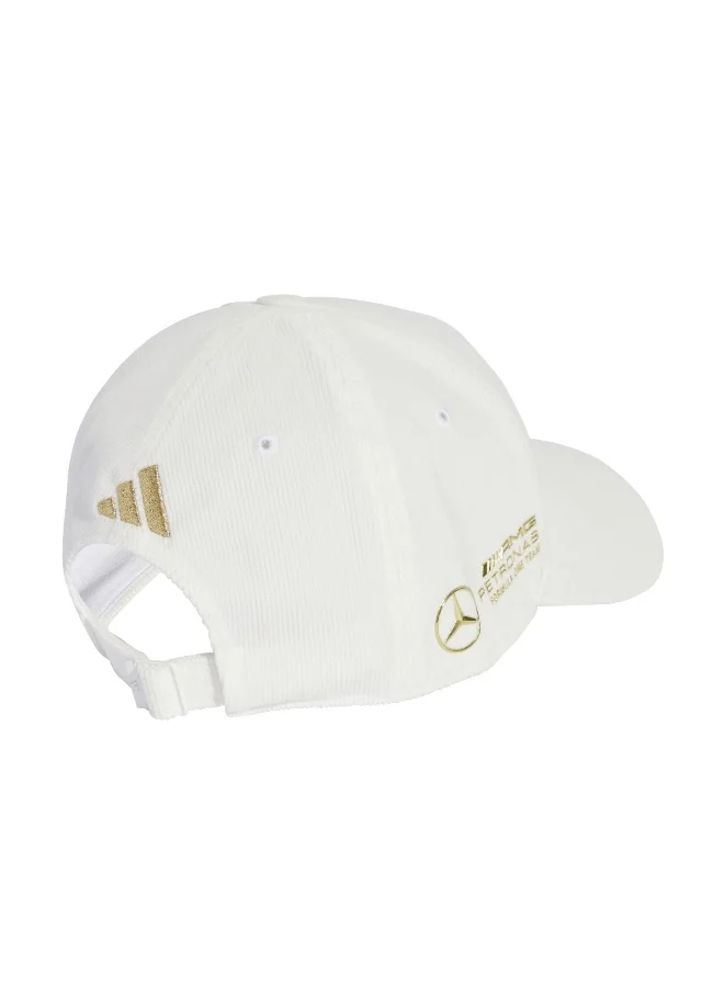 Adidas Mer Cord Cap White Motorsport Cap For Unisex Kids