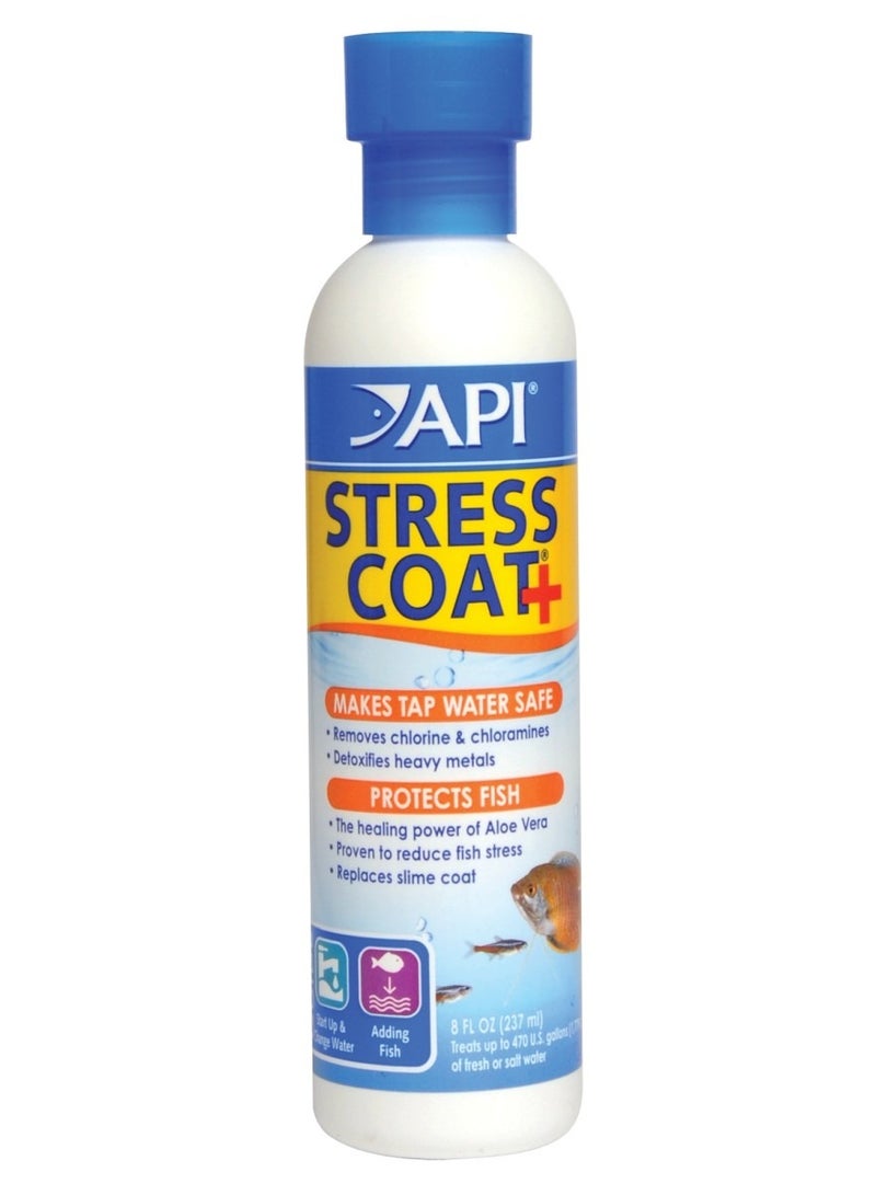 ايه بي آي طلاء API Stress Coat، 8 أونصة - مُكيف مياه للأسماك