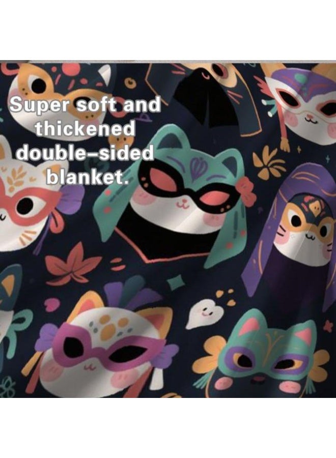 general Baby and children's cartoon flannel thin blanket (warm and comfortable, suitable for sleep, game use) 70cm*100cm