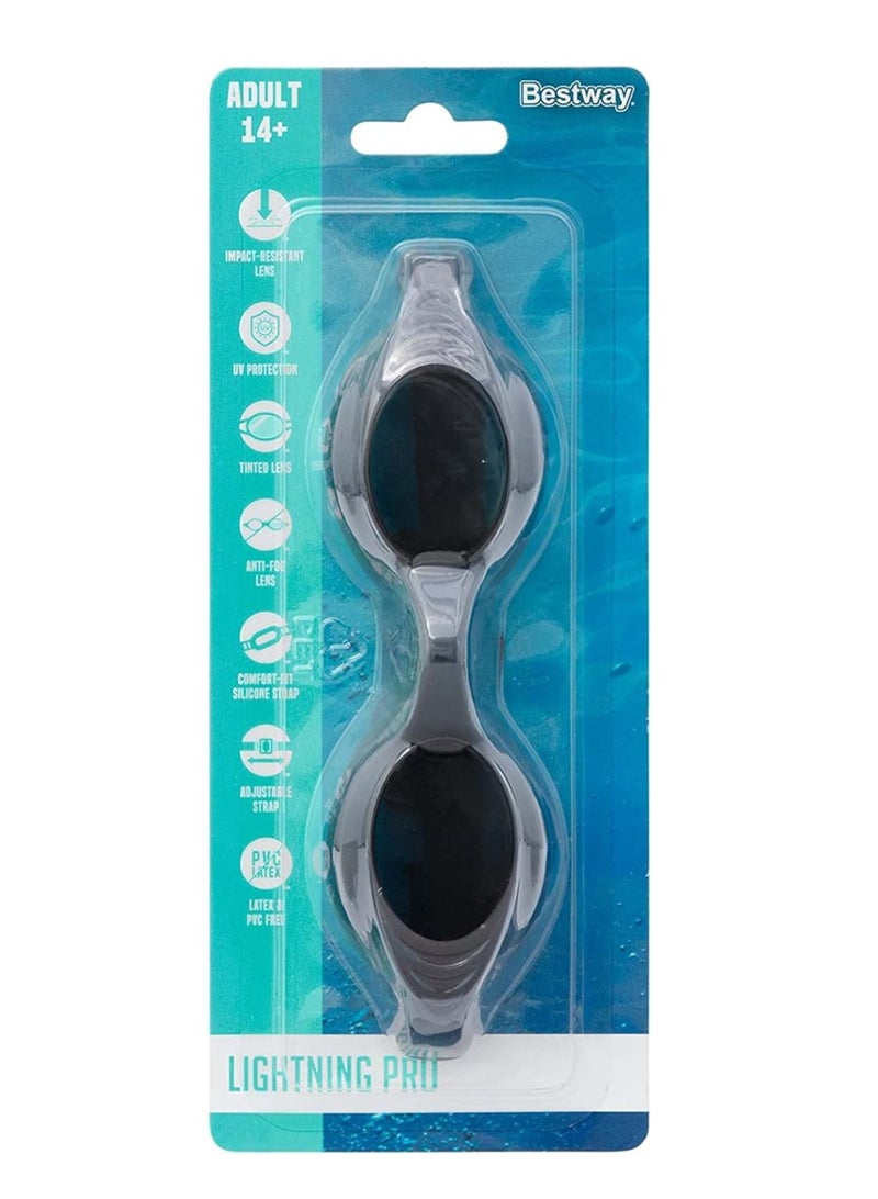 Bestway Lightning Pro Adult Goggle - 1 Piece Only, Assorted / Color May Vary - Image 5