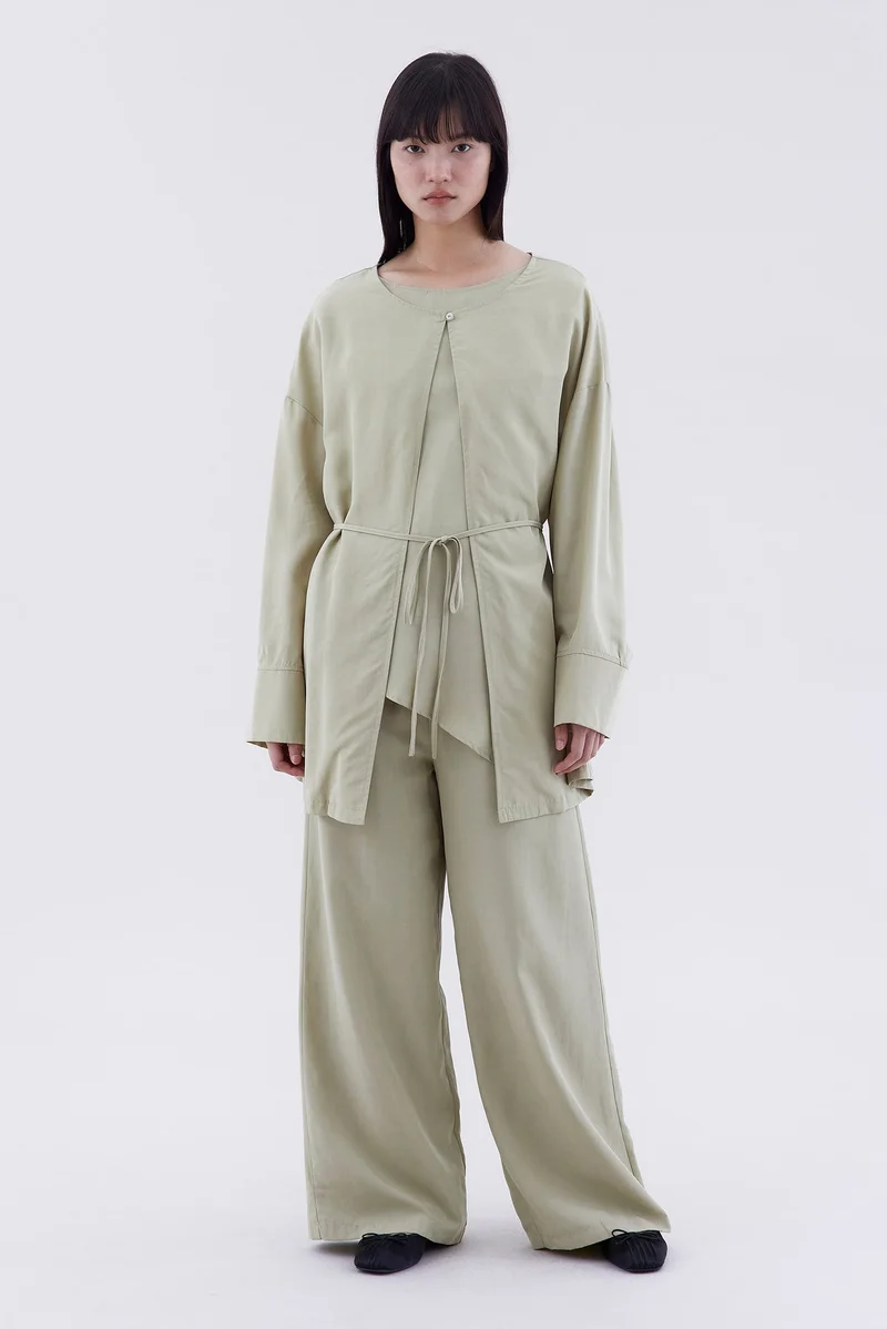 The Editor's Market Crisabel Tie-Waist Kimono