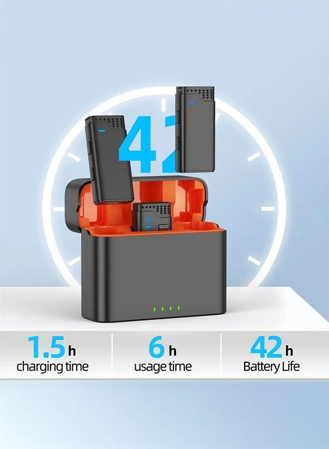 Jmary MW-16 2.4G Wireless Microphone for Mobile & Camera – Portable Lapel Lavalier Mic with Receiver for Clear Audio - Image 2