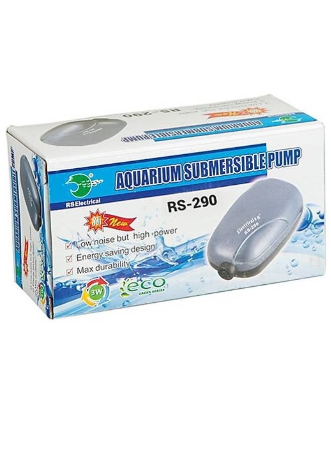 Rs Electrical Rs single outlet low noise and high power aquarium air pump 3w  - Image 2
