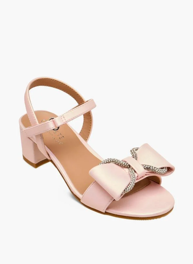 Celeste Girls Block Heel Sandals Ramadan Collection