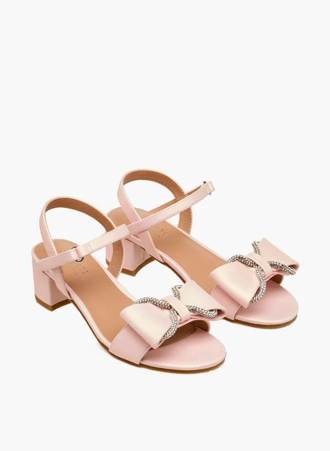 Celeste Girls Block Heel Sandals Ramadan Collection