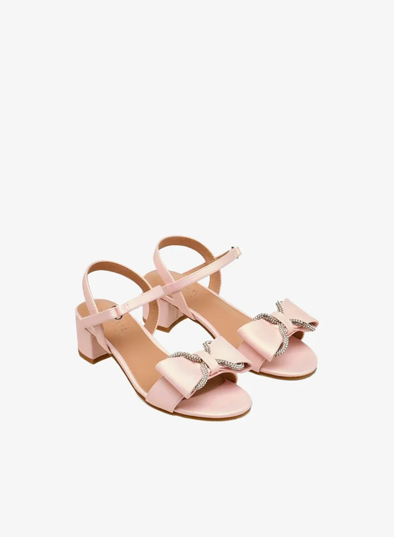 سيليست Girls Block Heel Sandals Ramadan Collection