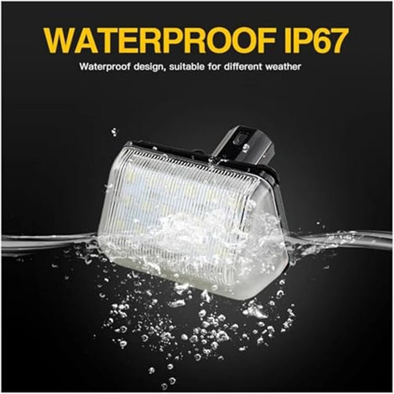 Wivplex 2pcs White License Plate Lights for Mazda - Image 3