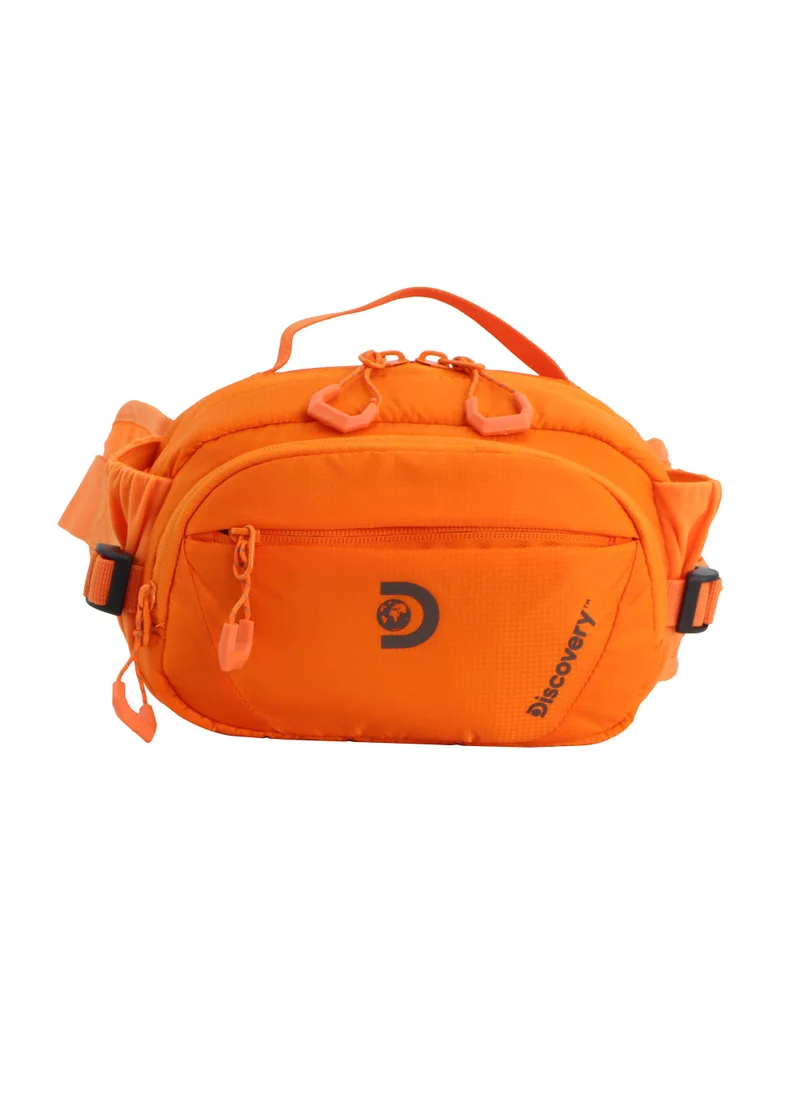 Discovery Discovery Body Spirit Nylon Ripstop Waist Bag Orange for Men and Women, Durable Lightweight Waterproof Hip Pack Bag/Crossbody/Sling/Belt Bag  Outdoor Hiking Trekking Running Camping