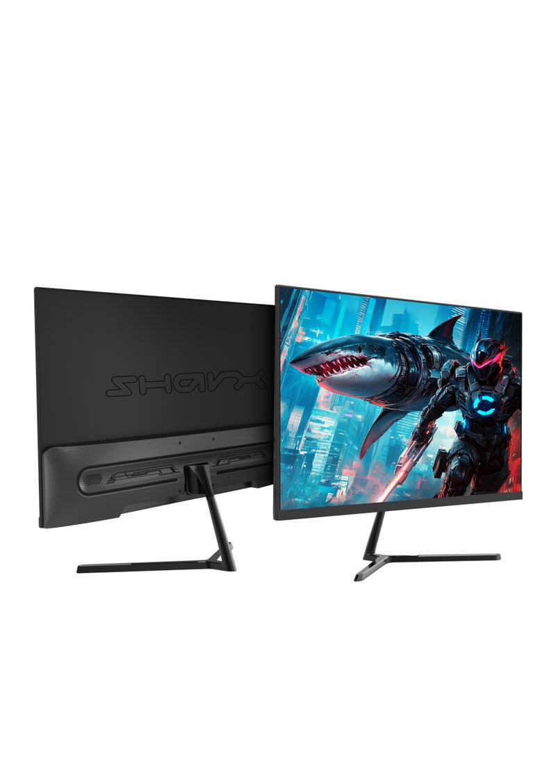 null - شاشة ألعاب SHARX مقاس 22 بوصة FHD، بدقة (1920x1080) VA، معدل تحديث 120 هرتز، وقت استجابة 1 مللي ثانية (MPRT)، منفذ HDMI 2.1، حامل ثابت، متوافقة مع FreeSync وG-Sync (22F120V) - Image 1