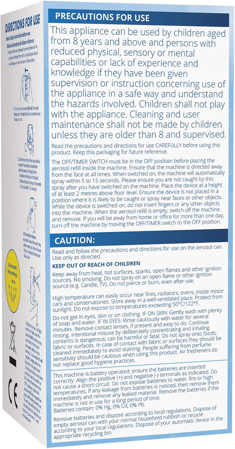 Airpure Automatic Air Freshener Machine - Citrus Scent - Image 2