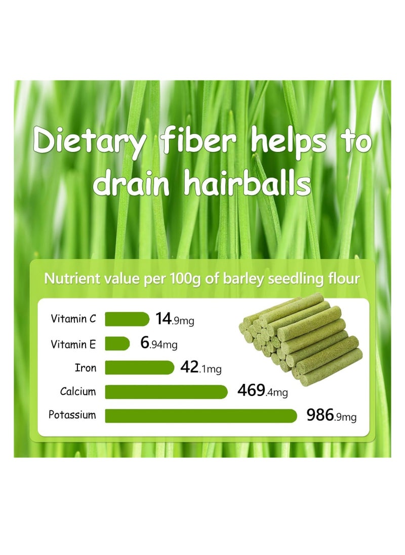 Meetion Catnip Toy Cat Grass Treats for Cat, 60g Natural Dried Snacks for Cats, Edible Cat Chew Toys, 12PCS Kitten Treats Stick for Cleaning Teeth Remove HairBall  - Image 4