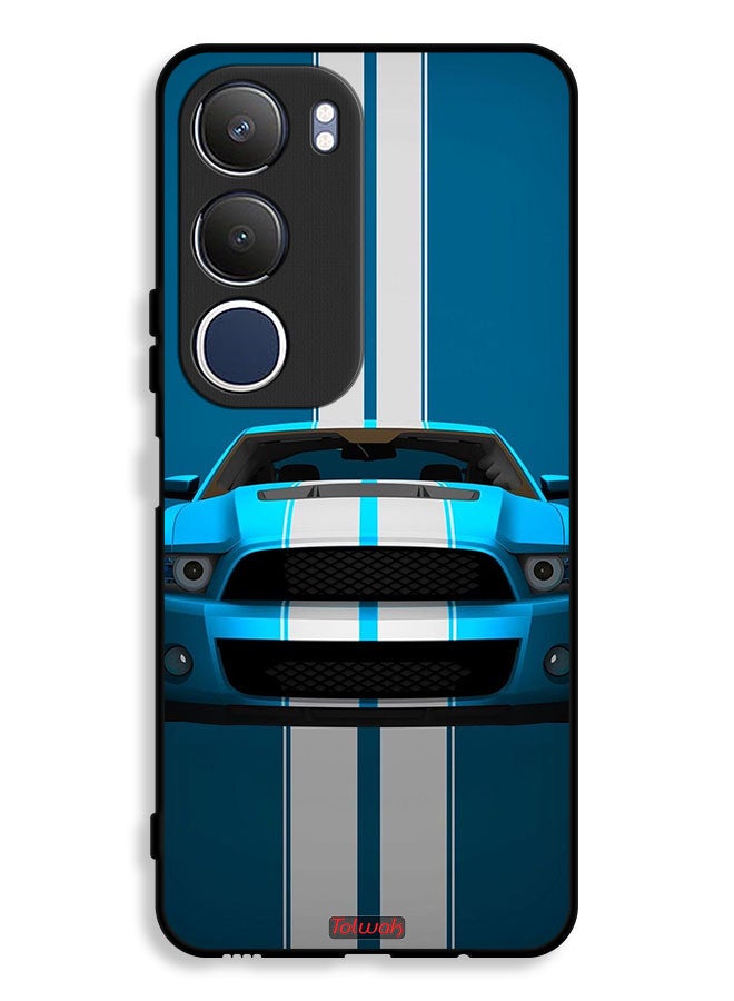 Tolwak Vivo Y19s 4G Protective Case Cover Car Abstract Art - Image 1