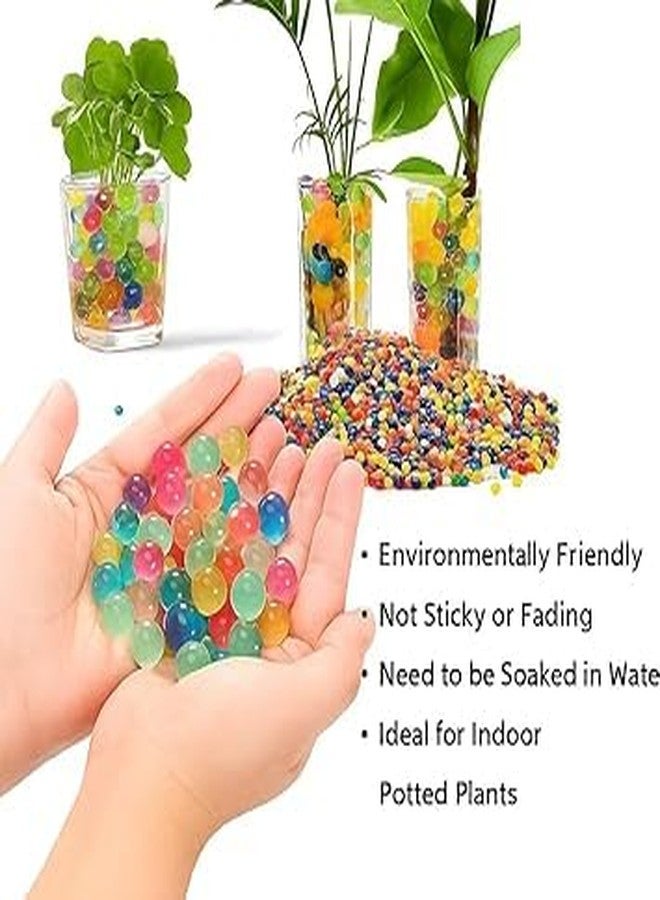 SENO Reusable Water Bubble Balls, Magic Ball Multi-Color Jelly Beads for Plant Decor, Vase Fillers, Kids Activities, 12 Pack Small Bottles - Image 5