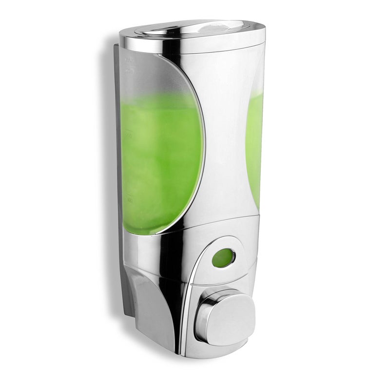 Hotel Spa HotelSpa Curves Luxury Soap/Shampoo/Lotion Modular-Design Shower Dispenser System (Pack of 2) - Image 5