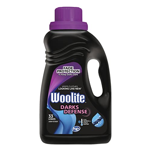 Woolite Darks Defense Liquid Laundry Detergent Light Fresh Scent 33 Loads 50 Fl Oz