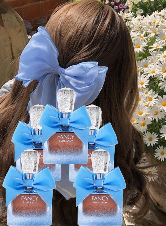 Johan.B Paris 5 Pieces Fancy Blue Lady Perfume 85ML - Image 1