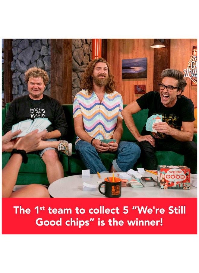 Spin Master Games - Rhett & Link We’Re Still Good Party Card Game Comedy Youtube Good Mythical Morning Funny Interesting Board Game For Adults & Teens Ages 16 And Up - Image 1