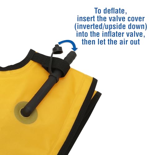 TUSA Sport Snorkeling Vest, Adult, Yellow, SV-4500 - Image 5