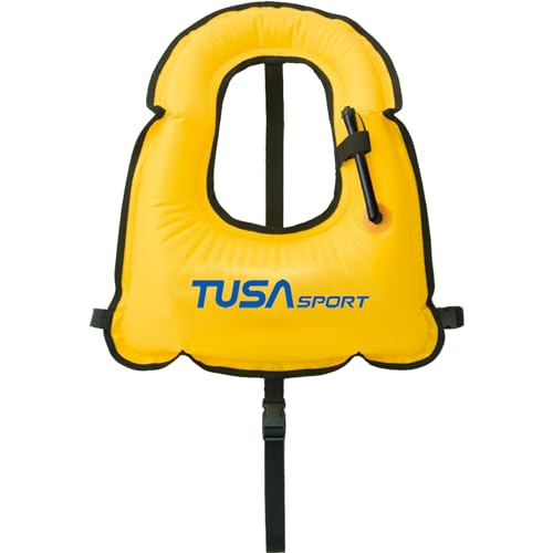 TUSA Sport Snorkeling Vest, Adult, Yellow, SV-4500 - Image 1