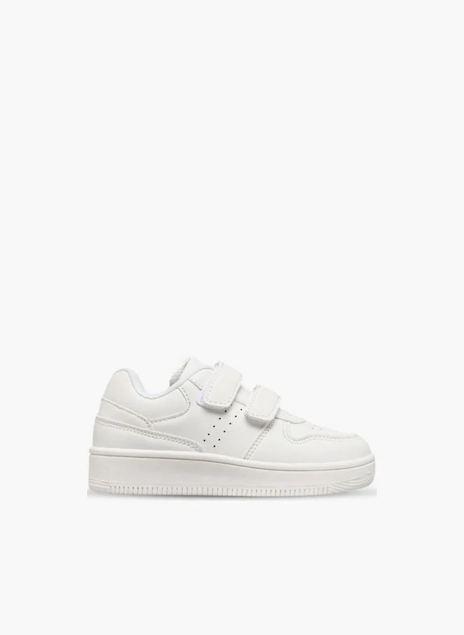 LBL by Shoexpress Boys Panelled Sneakers with Hook and Loop Closure