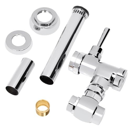 American Standard 6047111002 Exposed Manual Toilet 11 GPF Flush Valve Polished Chrome 1350 x 475 x 288 inches - Image 3