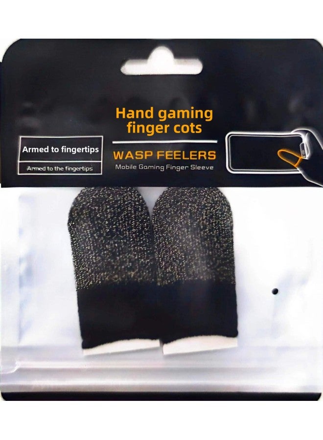 Snow Game Finger Coat E-Sports Fashion Cool Ultra-thin Breathable Double Color Finger Coat Chicken Finger Coat Artifact-Product Color:Silver Black Black Double  - Image 1
