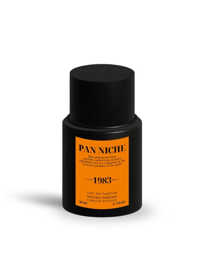 PAN NICHE Pan Niche 1983 — Eau De Parfum (50ml), Premium Luxury Perfume for Men & Women, Long Lasting Fragrance, Limited Edition Natural Perfume, Fresh & Soothing Scent, Ideal Gift for Special Occasions - Image 2