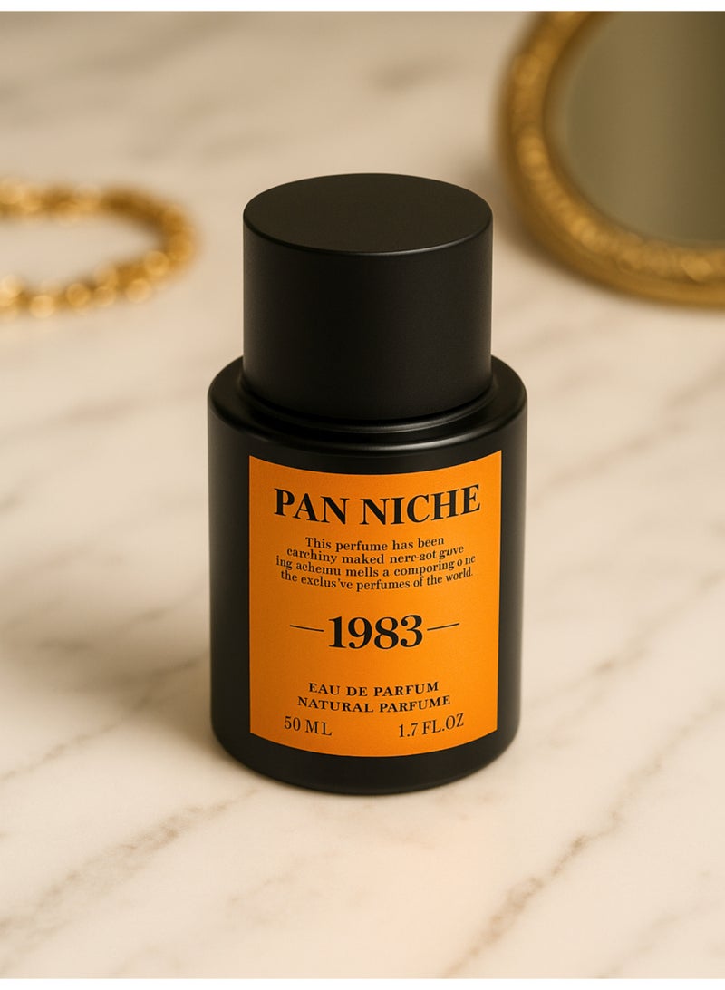 PAN NICHE Pan Niche 1983 — Eau De Parfum (50ml), Premium Luxury Perfume for Men & Women, Long Lasting Fragrance, Limited Edition Natural Perfume, Fresh & Soothing Scent, Ideal Gift for Special Occasions - Image 3