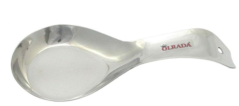 OLRADA Stainless Steel Laddle Spoon Holder Cooking Improving Hygiene Utensils Stand Tray - Image 3