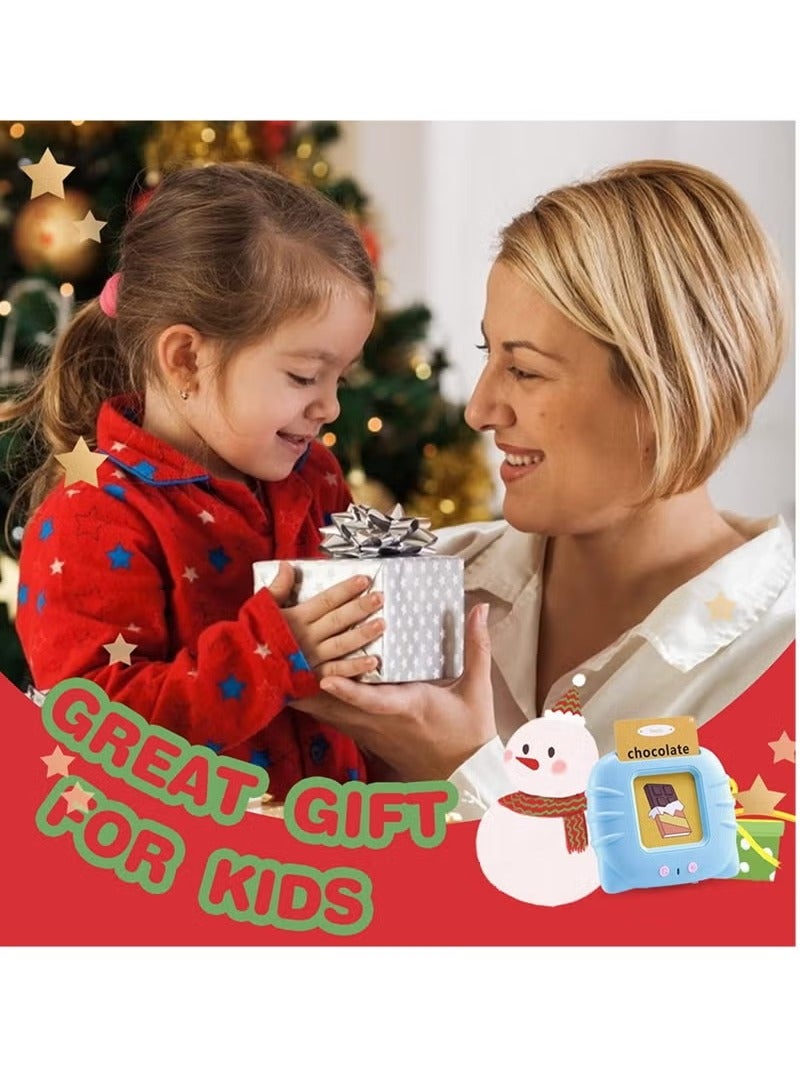 بورتوني 112 بطاقة بطاقات فلاش ناطقة للأطفال الصغار من عمر 2 إلى 4 سنوات، ألعاب تعليمية للأطفال بعمر 1 2 3 4 سنوات - ألعاب علاج النطق تعلم شكل الحيوانات وألوانها - Image 2