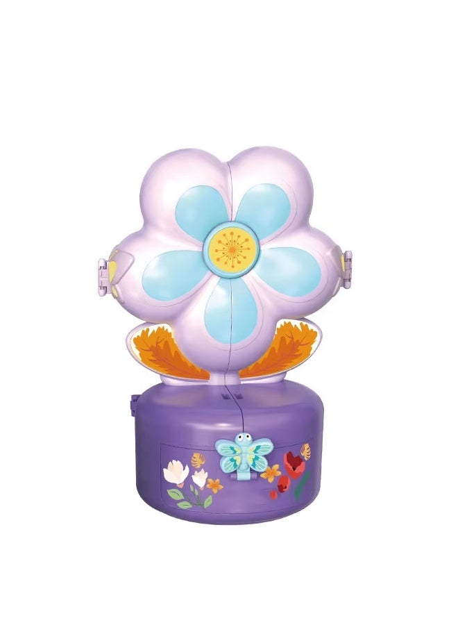 40 children's toy tables, Children's Pet Store Theme Flower shaped Game House, dollhouse with pet shop themeequipped with realistic puppies and kittens, various pet tools, pretend game toys, realist - Image 5
