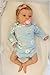 SCOM Lifelike Reborn Baby Dolls Girl Felicia 17Inch RealisticNewborn Baby Dolls with Weighted Soft Cloth Body Real Life Cute Reborn Dolls with Gift Box for Kids Age 3 - Image 2