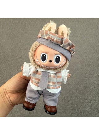 17cm Labubu Doll Clothing First And Second Generation Sitting Party Plush Vinyl Face Plush Toy Clothes Set - pzsku/ZAFC02DC7F707CA5D84FEZ/45/1749525459/d65e0d99-da04-40c4-88ff-13cebfa3a01e