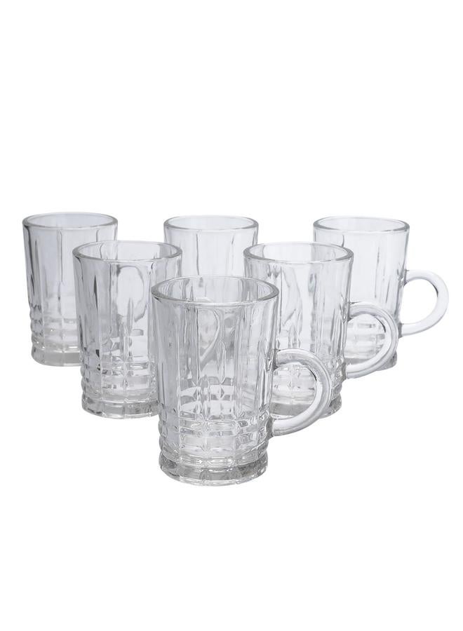 Alsaif Max Glass Teapot Set Bed 6 Pieces Clear - Image 2