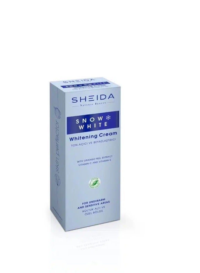 SHEIDA Snow White Whitening Cream For Underam And Sensitive Areas 75 Ml - Image 2