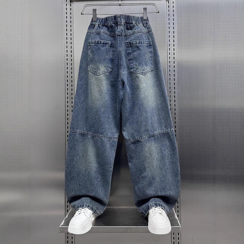 Unisex Casual Daily Denim Jeans - Image 3