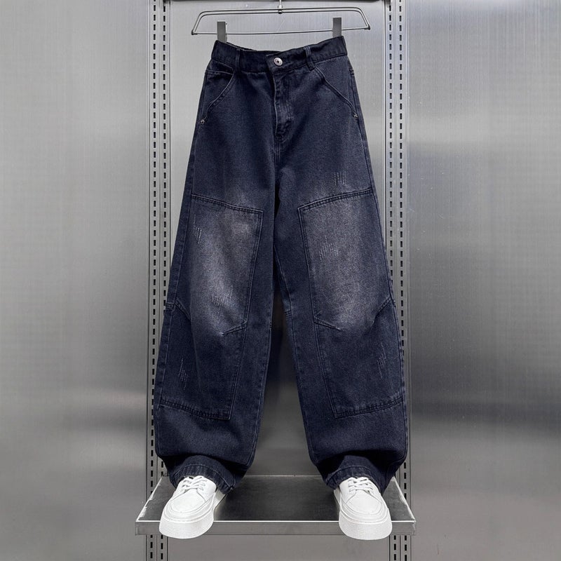 Unisex Casual Daily Denim Jeans - Image 2