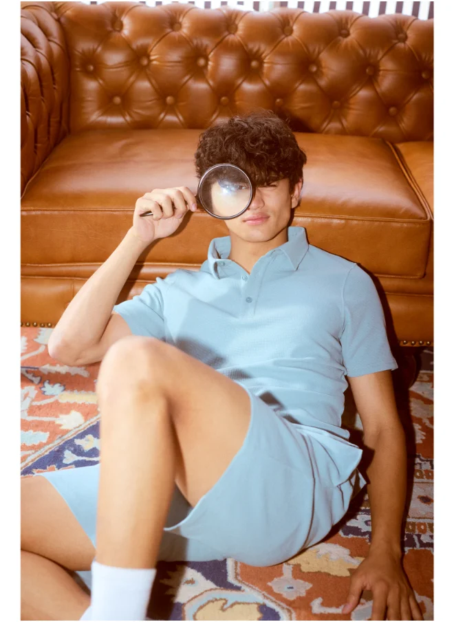 NeceSera Mint LushKnit Mens Shorts