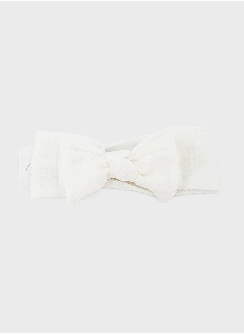 Claires Kids Bow Detail Headwrap