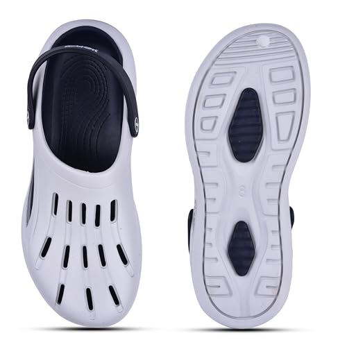 Action Men Light Grey Navy Blue Clog ONTC0014GENB09 - Image 5