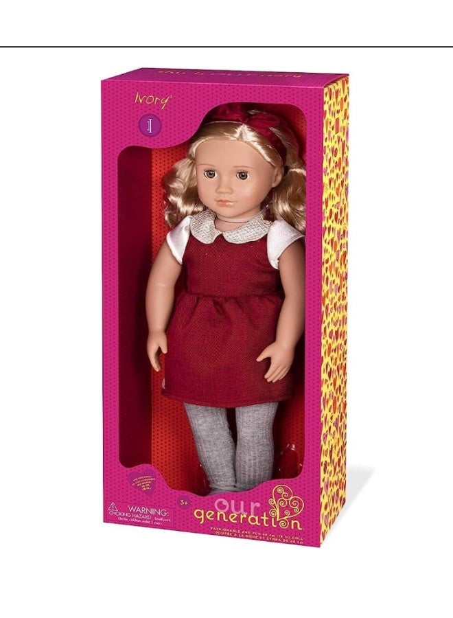 our generation 18inch doll "ivory" - Image 1