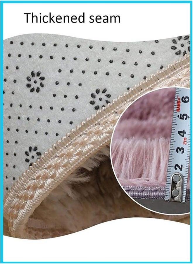 HOMESTAR مجموعة سجادات الحمام 3 قطع سجادة كونتور فاخرة على شكل حرف U لمرحاض ناعمة ماصة للماء سجادة عداء غير قابلة للانزلاق غطاء مقعد الدش منطقة الأرضية لحوض الاستحمام أزرق داكن - Image 5